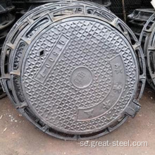 Ductile Iron Manhole Cover EN124 D400